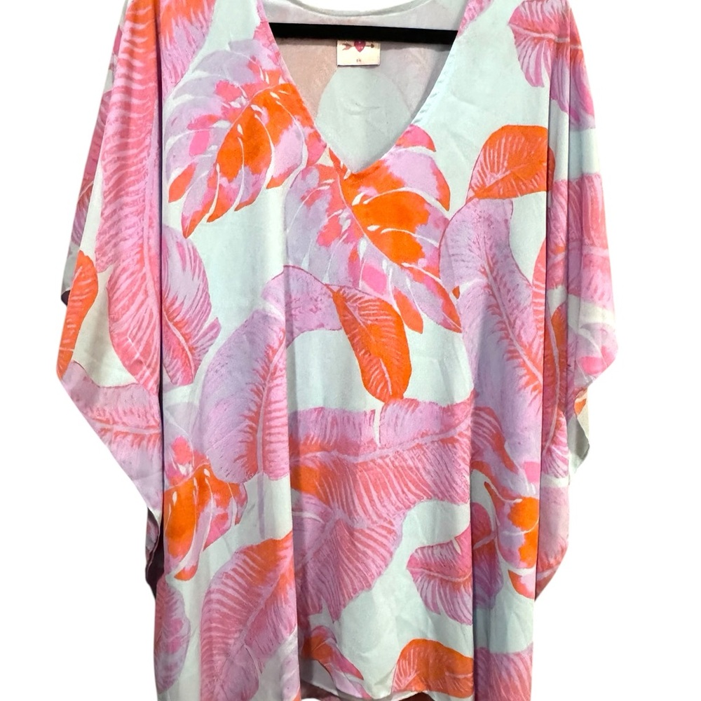 Buddy Love Tropical Print Dress or Cover Up